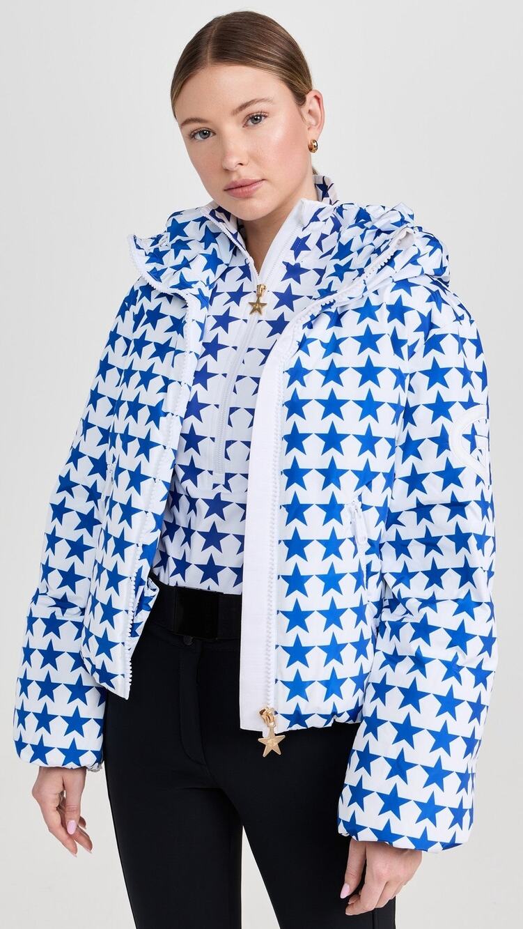 Goldbergh Olympe Ski Jacket Dazzling Blue - 34